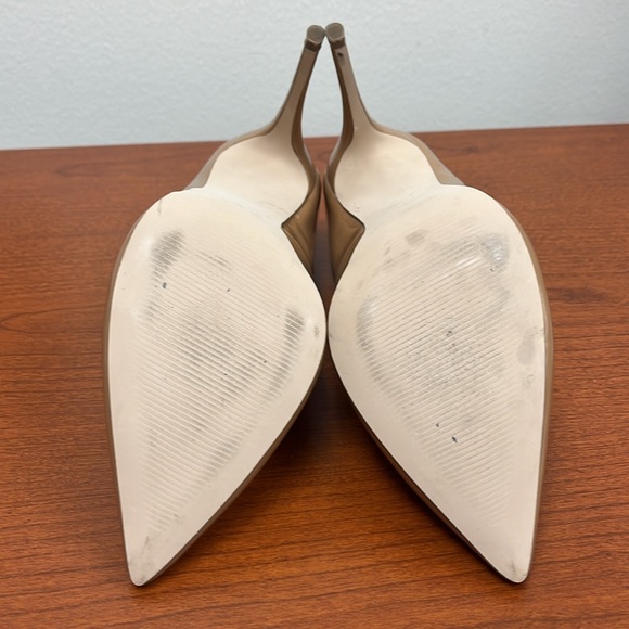 Steve Madden Camel Luiza Camel Patent Heels Size 8 - Picture 6 of 6